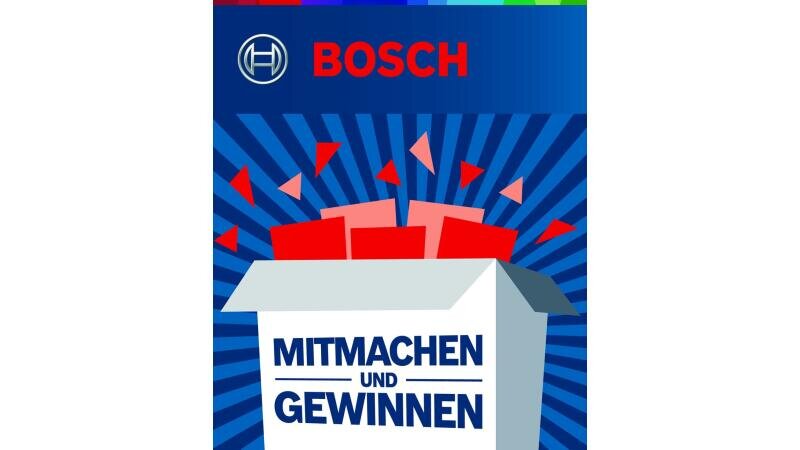 Bosch Gewinnspiel Jetzt teilnehmen und Preise abräumen