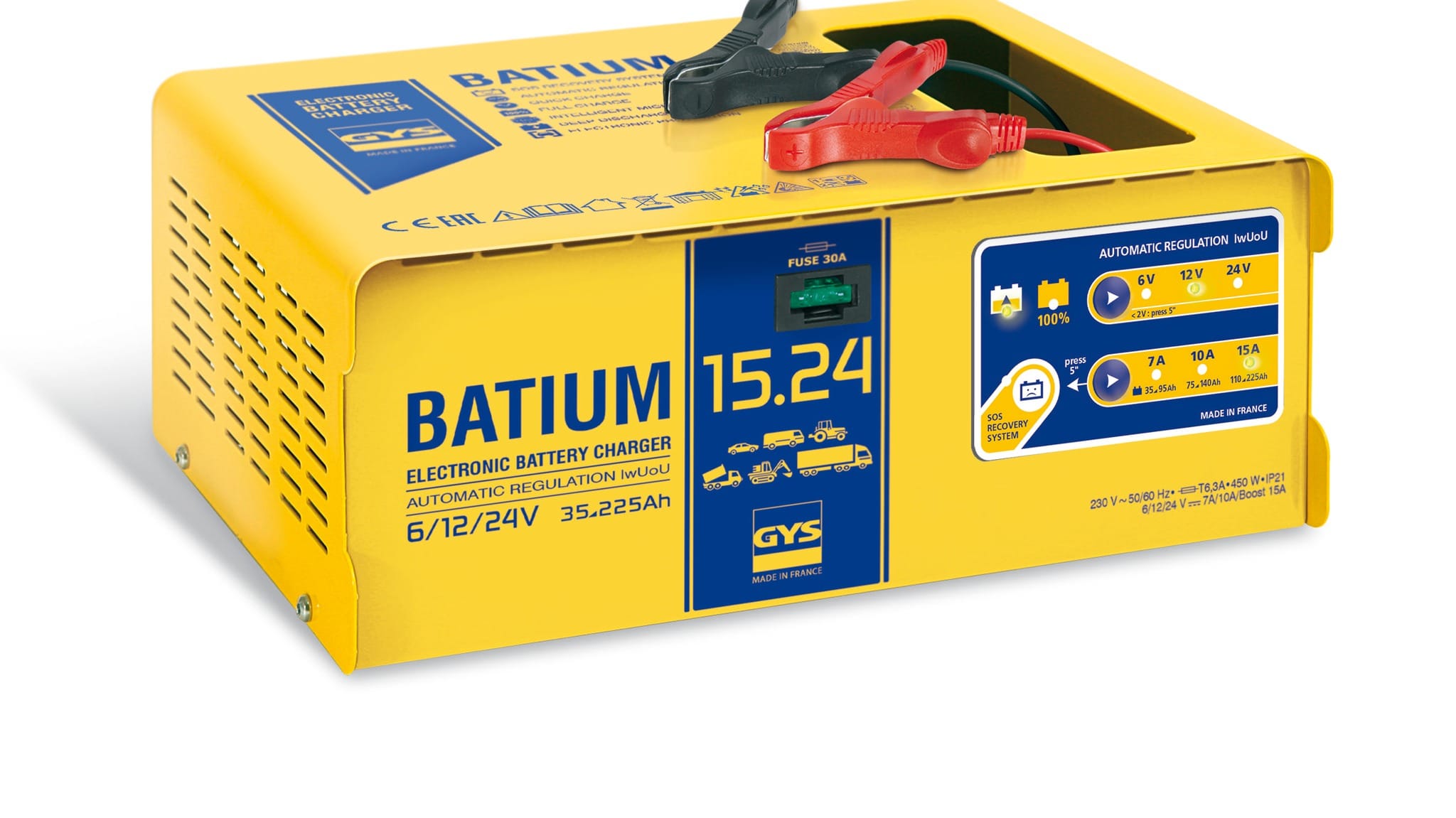 Batium 15.24 Automatisches Ladegerät inkl Erhaltung. Art Nr T024526