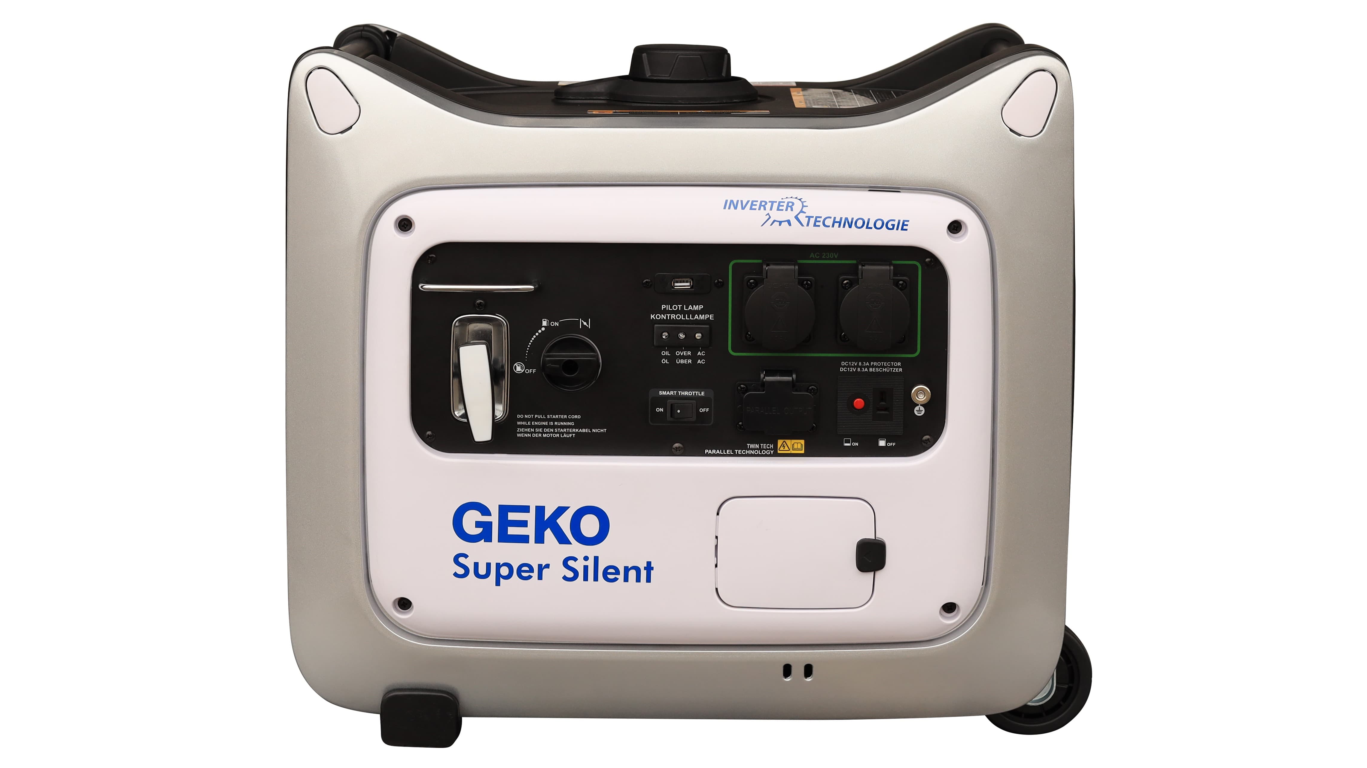 GEKO 3015 Super Silent, das Kraftpaket das man kaum hört.
Parallelbetrieb möglich