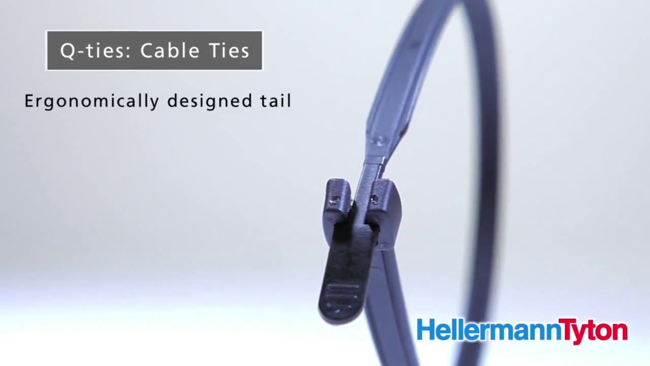 Kabelbinder mit offenem Kabelbinderkopf von HellermannTyton®