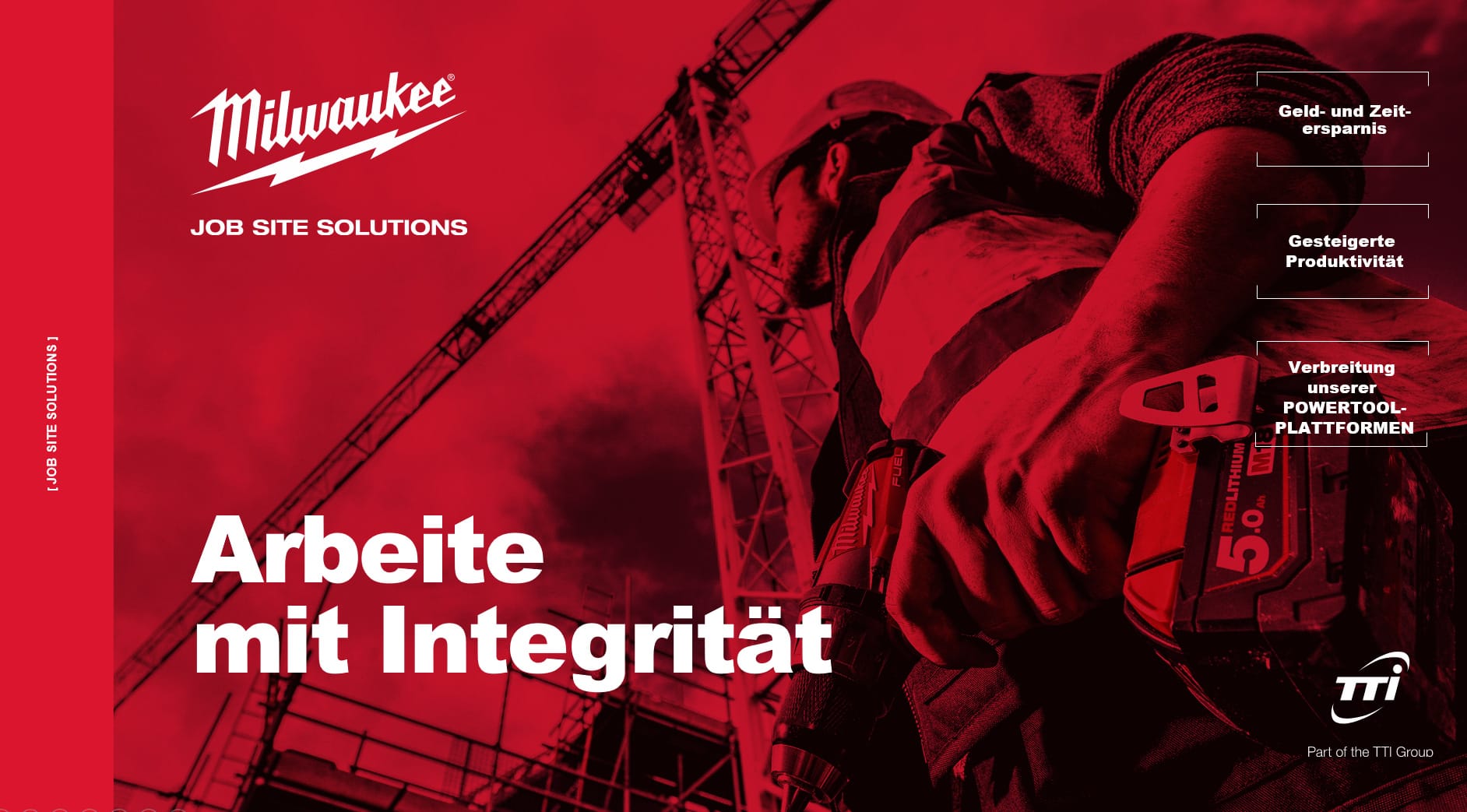 Arbeite mit Integrität