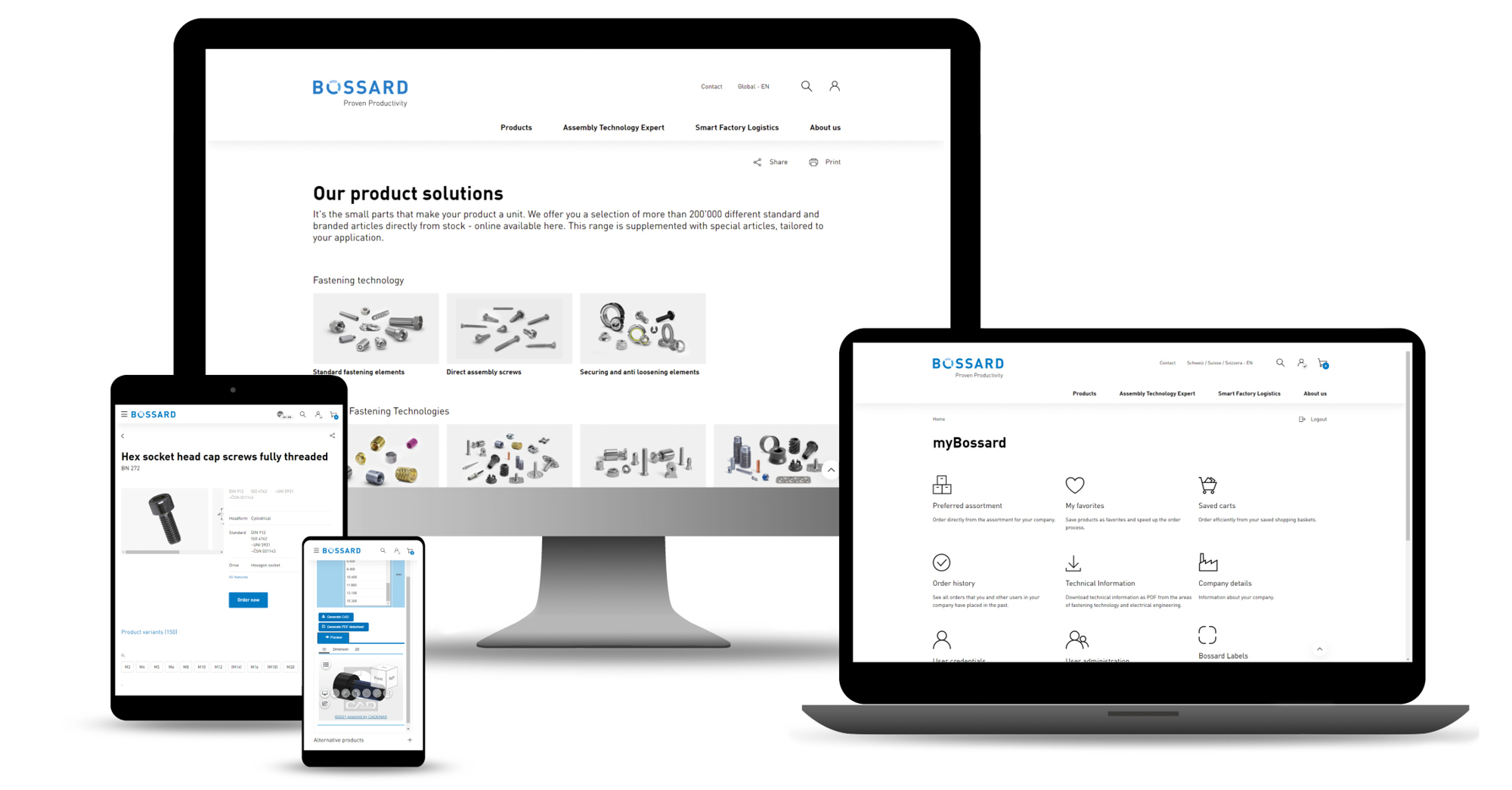 Bossard E-Shop_Devices